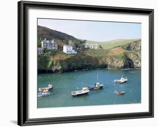 Port Isaac, Cornwall, England, United Kingdom-Adam Woolfitt-Framed Photographic Print