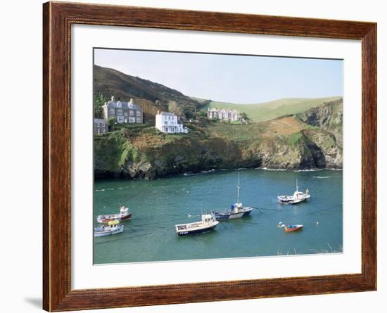 Port Isaac, Cornwall, England, United Kingdom-Adam Woolfitt-Framed Photographic Print