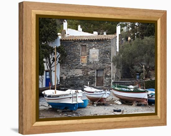 Port Lligat, Catalonia, Costa Brava, Spain, Europe-Mark Mawson-Framed Premier Image Canvas