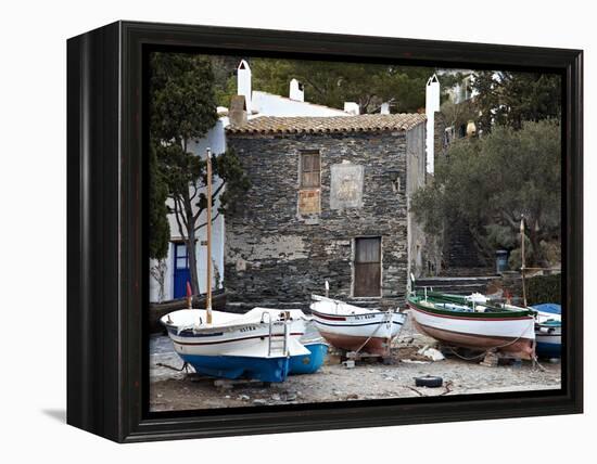 Port Lligat, Catalonia, Costa Brava, Spain, Europe-Mark Mawson-Framed Premier Image Canvas