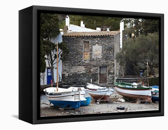 Port Lligat, Catalonia, Costa Brava, Spain, Europe-Mark Mawson-Framed Premier Image Canvas