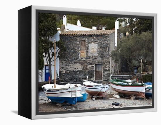 Port Lligat, Catalonia, Costa Brava, Spain, Europe-Mark Mawson-Framed Premier Image Canvas