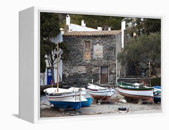 Port Lligat, Catalonia, Costa Brava, Spain, Europe-Mark Mawson-Framed Premier Image Canvas