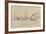 Port Louis, Sketch-Paul Signac-Framed Premium Giclee Print