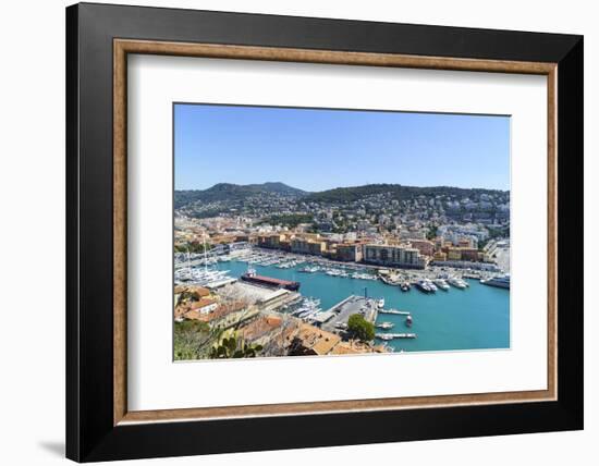 Port Lympia, Nice, Alpes-Maritimes, Cote d'Azur, Provence, French Riviera, France, Mediterranean, E-Fraser Hall-Framed Photographic Print