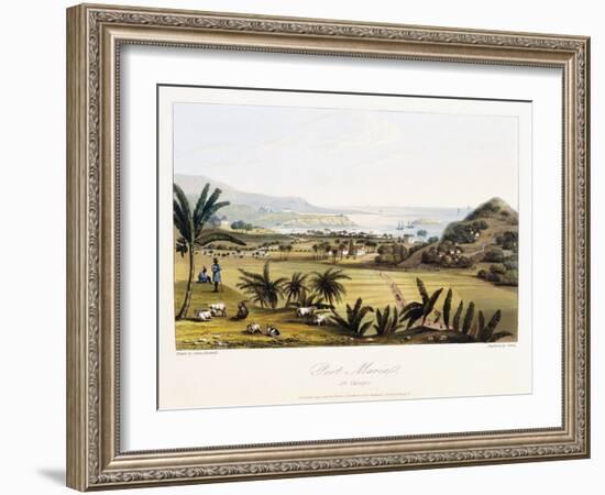 Port Marial: St. Mary'S, 1825-James Hakewill-Framed Giclee Print