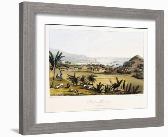 Port Marial: St. Mary'S, 1825-James Hakewill-Framed Giclee Print