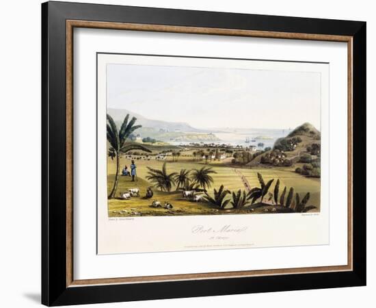 Port Marial: St. Mary'S, 1825-James Hakewill-Framed Giclee Print