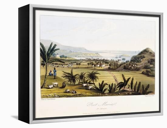 Port Marial: St. Mary'S, 1825-James Hakewill-Framed Premier Image Canvas