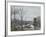 Port-Marly, le lavoir dit à tort le lavoir, Pontoise-Camille Pissarro-Framed Giclee Print