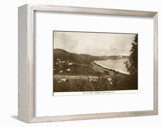 Port Moresby from Paga Hill - Papua New Guinea-null-Framed Photographic Print