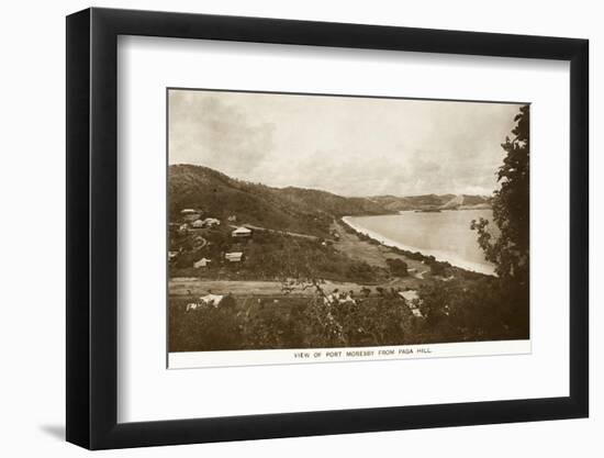 Port Moresby from Paga Hill - Papua New Guinea-null-Framed Photographic Print