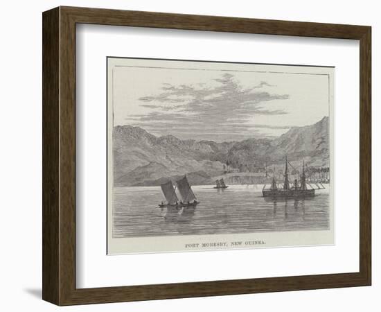Port Moresby, New Guinea-null-Framed Giclee Print