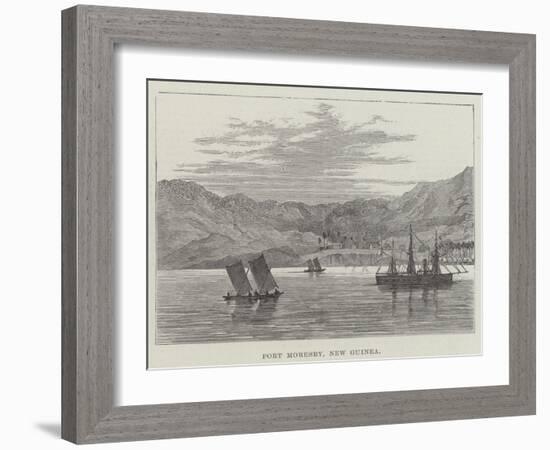 Port Moresby, New Guinea-null-Framed Giclee Print