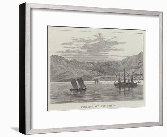 Port Moresby, New Guinea-null-Framed Giclee Print