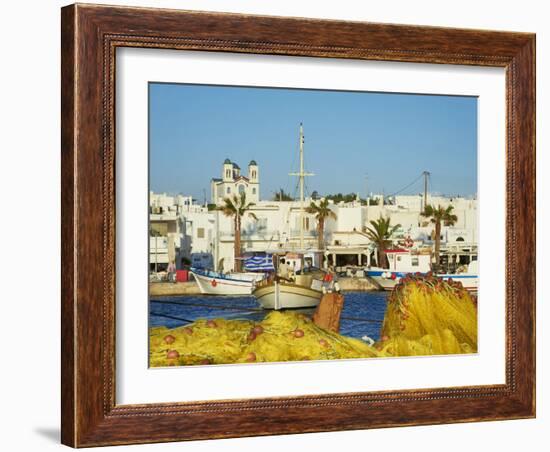 Port, Naoussa, Paros, Cyclades, Aegean, Greek Islands, Greece, Europe-Tuul-Framed Photographic Print