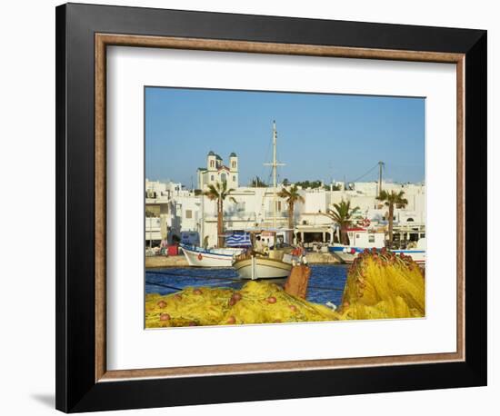 Port, Naoussa, Paros, Cyclades, Aegean, Greek Islands, Greece, Europe-Tuul-Framed Photographic Print