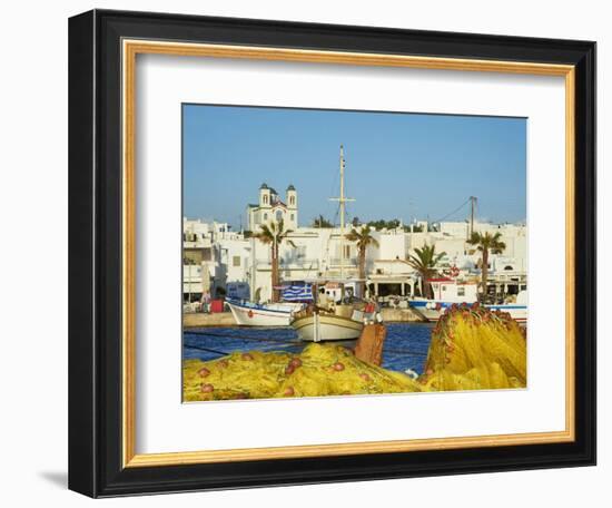 Port, Naoussa, Paros, Cyclades, Aegean, Greek Islands, Greece, Europe-Tuul-Framed Photographic Print