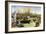 Port of Bordeaux-Edouard Manet-Framed Art Print