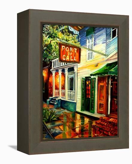 Port of Call in New Orleans-Diane Millsap-Framed Stretched Canvas