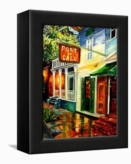 Port of Call in New Orleans-Diane Millsap-Framed Stretched Canvas