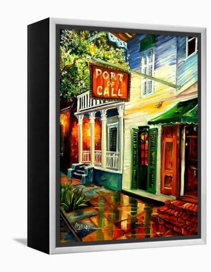 Port of Call in New Orleans-Diane Millsap-Framed Stretched Canvas