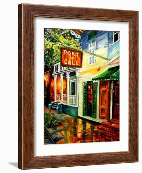 Port of Call in New Orleans-Diane Millsap-Framed Art Print