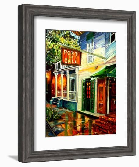 Port of Call in New Orleans-Diane Millsap-Framed Art Print