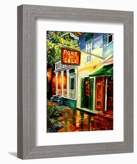 Port of Call in New Orleans-Diane Millsap-Framed Art Print