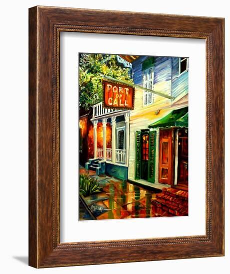 Port of Call in New Orleans-Diane Millsap-Framed Art Print