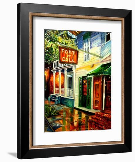 Port of Call in New Orleans-Diane Millsap-Framed Art Print