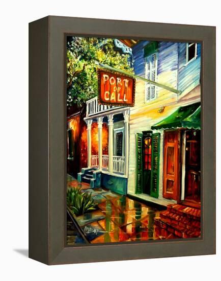 Port of Call in New Orleans-Diane Millsap-Framed Stretched Canvas