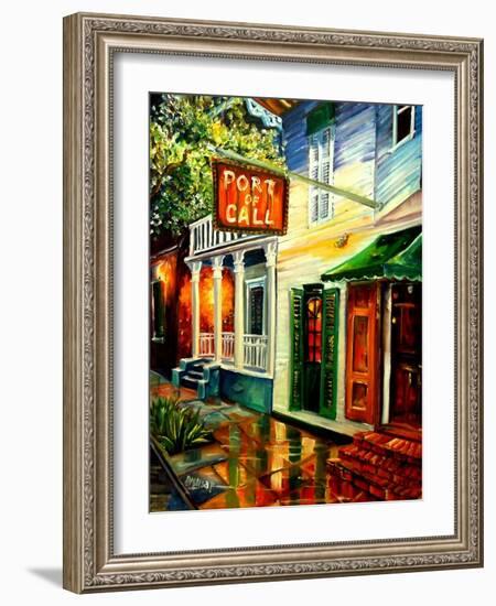 Port of Call in New Orleans-Diane Millsap-Framed Art Print