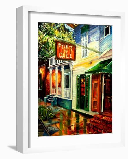 Port of Call in New Orleans-Diane Millsap-Framed Art Print