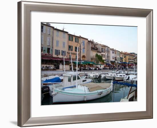 Port of Cassis, France-Marilyn Dunlap-Framed Art Print