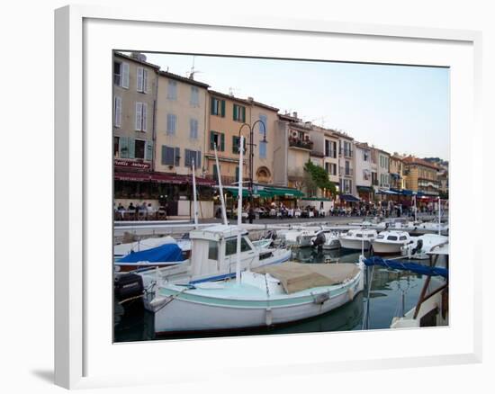 Port of Cassis, France-Marilyn Dunlap-Framed Art Print