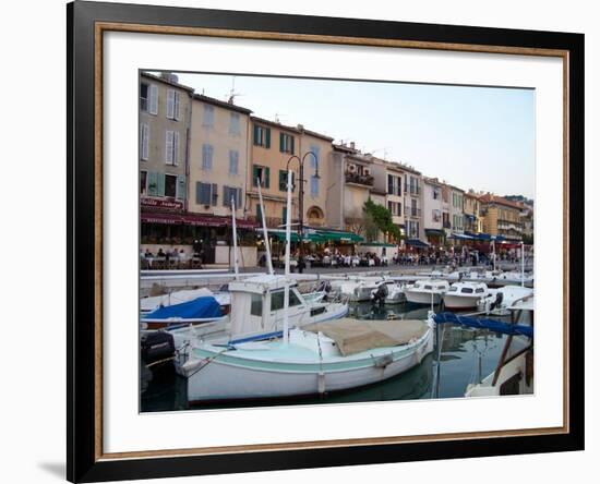 Port of Cassis, France-Marilyn Dunlap-Framed Art Print