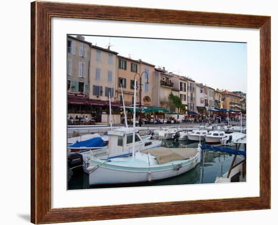 Port of Cassis, France-Marilyn Dunlap-Framed Art Print