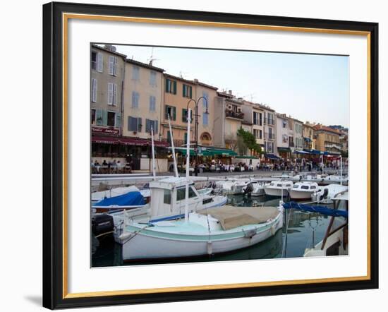 Port of Cassis, France-Marilyn Dunlap-Framed Art Print