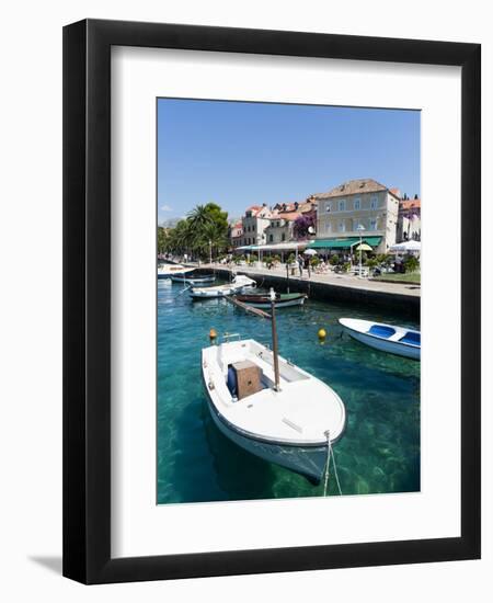 Port of Cavtat, Dubrovnik-Neretva County, Croatia, Europe-Emanuele Ciccomartino-Framed Photographic Print