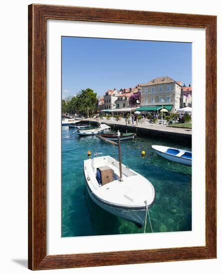 Port of Cavtat, Dubrovnik-Neretva County, Croatia, Europe-Emanuele Ciccomartino-Framed Photographic Print