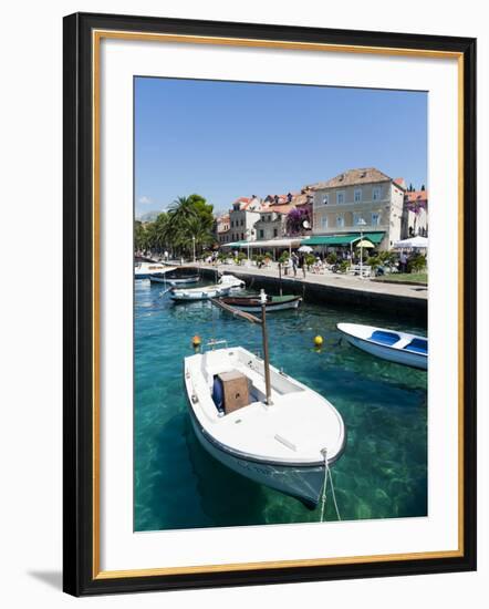 Port of Cavtat, Dubrovnik-Neretva County, Croatia, Europe-Emanuele Ciccomartino-Framed Photographic Print