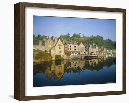 Port of Dinan, La Rance, Brittany, France, Europe-Philip Craven-Framed Photographic Print