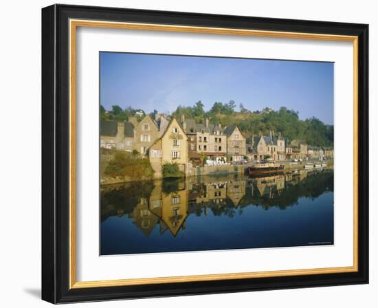 Port of Dinan, La Rance, Brittany, France, Europe-Philip Craven-Framed Photographic Print