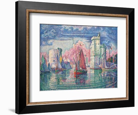 Port of La Rochelle-Paul Signac-Framed Art Print