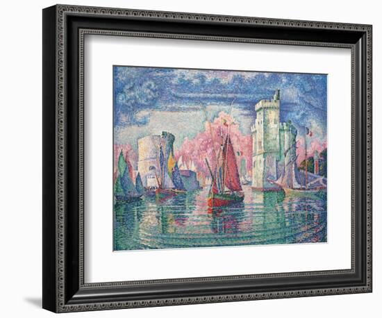 Port of La Rochelle-Paul Signac-Framed Art Print