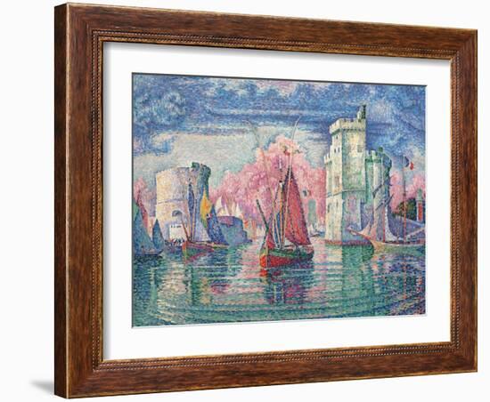 Port of La Rochelle-Paul Signac-Framed Giclee Print