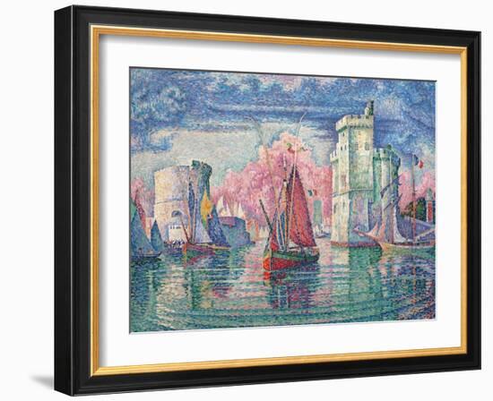 Port of La Rochelle-Paul Signac-Framed Giclee Print