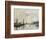 Port of Le Havre (Dock of La Barre)-Eugène Boudin-Framed Art Print