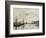 Port of Le Havre (Dock of La Barre)-Eugène Boudin-Framed Art Print